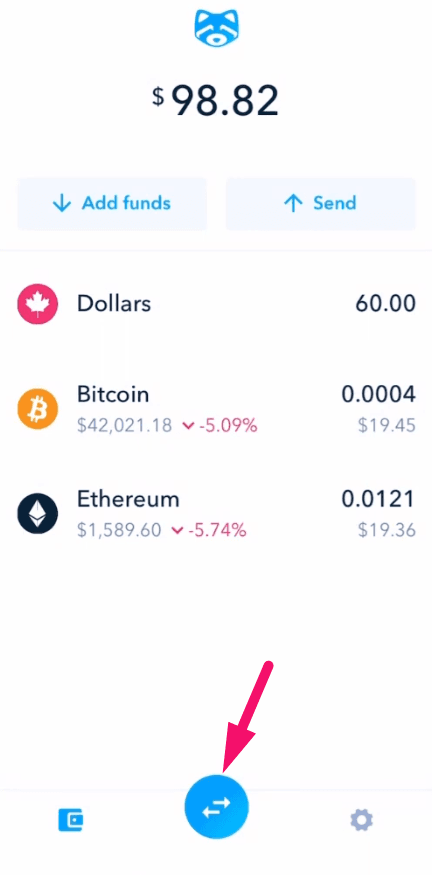 Shakepay Step 2